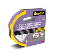 Rollo cinta adhesiva de enmascarar pintor superficies delicadas 24mm x