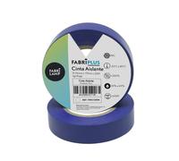 Rollo cinta aislante pvc azul 19mmx20m para electricista flexible y du