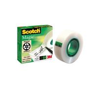 Rollo cinta invisible 19mm x 66m magiccaja cartón 810/1966 scoth 7100