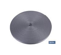Rollo cinta persiana 17mm x 50 m. gris