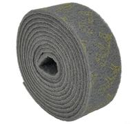 Rollo de estropajo de esmeril de 6 m x 10 cm, cepillo abrasivo de nailon resistente para eliminación de óxido, pulido de acero inoxidable, limpieza de estufas de fregadero de cocina, (10 cm x 6 metros