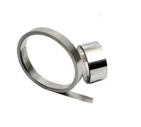 Rollo de lámina de acero inoxidable 304 de 0,1mm a 1mm de espesor, ancho de tira estrecha de 10/15/20/25/30/50mm(0.2x10x1000mm)