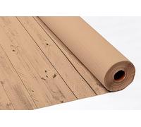 Rollo de Mantel Papel Eco Nature Decorado 1,20x100 m - 37gr/m² | Rollo Individual | Biodegradable y Reciclable | Color Natural con Estampado | Ideal para Eventos y Hostelería Sostenible