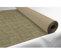 Rollo de Mantel Papel Eco Nature Decorado 1,20x100 m - 37gr/m² | Rollo Individual | Biodegradable y Reciclable | Color Natural con Estampado | Ideal para Eventos y Hostelería Sostenible