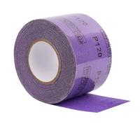 Rollo de papel de lija de grano 600 PSA de 70 mm x 18 m, rollo de lija continuo de cerámica para madera y metal