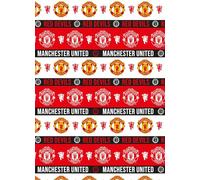Rollo de papel de regalo de cumpleaños del Manchester United FC 3M