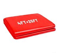 Rollo de película de mantillo de plástico rojo, cubierta de suelo de barrera en relieve, calentamiento del suelo y retención de humedad, hoja de jardinería para fresas, tomates y verduras