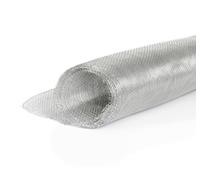 Rollo de tela de mosquitero resistente antiinsectos rígido de aluminio, protección para mascotas, gatos, perros. (1,40 x 5 m)