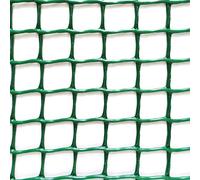 Faura - malla plastica cuadrada 1x1 cm verde - 1x25 m