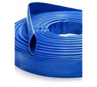 Rollo Manguera Plana Reforzada Arin Flat de PVC Azul | Alta Presión 45.