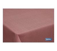 Rollo mantel antimanchas resinado 1,40 x 20m 50% alg/50% pol. cuadritos
