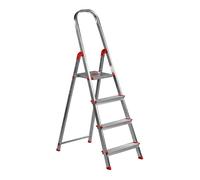 Rolser Escalera de 4 peldaños de Aluminio 80 cm