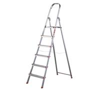 Rolser S.A. - Escalera Aluminio 6 peldaños