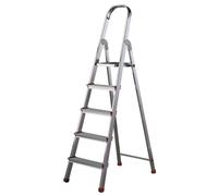 ROLSER Escalera de Aluminio Domestica Plus de 5 Peldaños DOP003 EN131