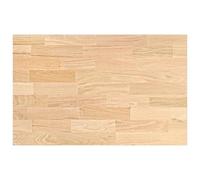 ROMHZKS Encimera de cocina de madera maciza de roble, rectangular, 100 x 63,5 x 4 cm, superficie de trabajo estable para cocina, garaje, escritorio, lavabo