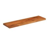 ROMHZKS Tablero de madera maciza de acacia, rectangular, 100 x 20 x 3,8 cm, para mesa de bar, mesa auxiliar o proyectos de muebles, mesa robusta y duradera, de madera tropical densa, fácil de limpiar
