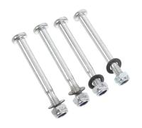 ROMISBABA 2 Juegos Compatibles con Balancín Re Hardware Reposabrazos De Tela para Pies Sillón Reclinable Plegable Cama De Camping Descanso Asiento De Palanca De Ocio Tornillo De Fijación