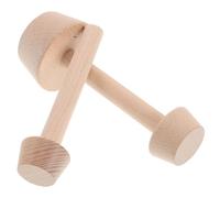 ROMISBABA Molde Herramienta para Hacer Mini Muffins y Tartas para Tarta de Huevo de Madera Doble Cara 2piezas Adecuado para Hornear en Casa y Repostería DIY