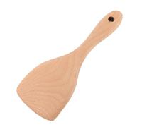 ROMISBABA Pala de Arroz de Madera Khaki Antiadherente para Cocina, Utensilio de Cocina Resistente y Accesorio Adecuado para Hogar y Restauración