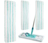 Romon Funda de Recambio Set de 3 para Leifheit, Fregona Microfibra para Mopa, Compatible con Profi XL Micro Duo/Cotton Plus, Lavable en Máquina 60°C, Adapta a Todos los Suelos