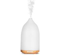 Romon Humidificador, Difusor de Aceites Esenciales Sin BPA con Temporizador 2H/7 Luces LED, Función aromaterapia Humidificador de Aire para Casa Yoga Blanco