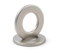 Rondelles de metal INOX: M33 x 60 mm - esp. 5mm | Rondelle plana M33x60 mm | Acero inoxidable A4 (V4A / AISI 316) norma DIN 125 A | Para tornillos, tuercas, pernos: LOTE DE 5 piezas - ProRaje