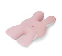 Ronyme Almohada Ergonómica Cervical Ortopédica Antarrugas con Diseño en Mariposa Funda Transpirable Memoria de Alivio de Presión Adecuada para Dormir de Lado, Rosa, Estándar