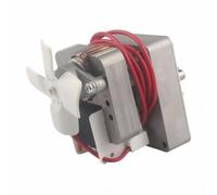 Ronyme Grill Alimentador Componente Repuesto de Motor Motor Reductor para Parrilla Eje de Salida Frente Cuadrado Metal y Plástico 60hz y 1.6 Rpm Adecuado