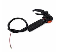 Ronyme Interruptor de Taladro Botón de Parada Conmutador Integrado para Máquinas Barrena y Sembradoras Control Fiable del Motor, Interruptor de lujo con gancho curvo para taladro de tierra