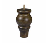 Ronyme Pata de Mueble de Madera Pata Soporte Recambio Elevador Base Enroscable 8 Mm Madera Maciza Robusta Segura Adecuada para Aparadores de Centro Sofás Acceso para Limpiar Hogar Bricolaje, 9 Cm