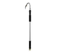Ronyme Pulverizador Ajustable Lanza de Agua Varilla de Limpieza Extensible Tubo de Riego con Curva Cabezal Angulado Aleación Ligera Empuñaduras de Espuma, 100-170 Cm