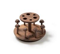 Ronyme Rotating Storage Rack Soporte Giratorio Portavasos Organizador Escurridor Portatazas de Mad de con Estilo Cálido y Almacenamiento Ordenado Adecuado para Encim Hogar Regalo