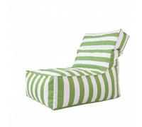 Ronyme Sillón Puff Exterior Asiento Impermeable Tumbona Chaise Respaldo Alto Cubierta Resistente al Polvo Tejido Oxford con Relleno Cómodo Adecuado para Patio Jardín Balcón