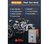 Rookgenerador Auto - Incorpora bomba de aire integrada - 2.1 kg - Herramienta mecánica