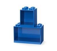 Room Copenhagen Conjunto de estantes Tipo Bloques Lego, 2 Unidades, Azul