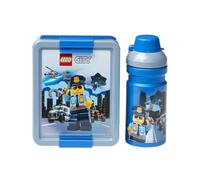 Room Copenhagen Juego de Almuerzo Lego City, Azul, One Size