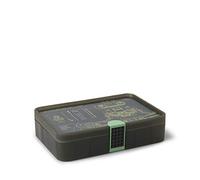 Room Copenhagen Lego 4084 Caja de Almacenamiento Ninjago Movie, Contenedor con Compartimentos, Verde Translúcido, Legion/Transparent Black, 26.7 x 17.8 x 6.6 cm