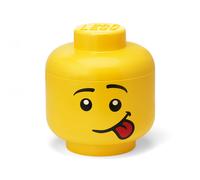 Room Copenhagen Lego - Testa grande Silly, Giallo Divertente Grande Single