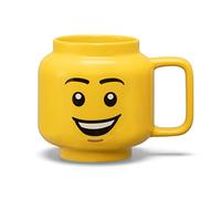 Room Copenhagen – Taza de cerámica LEGO Happy Boy – grande, amarillo (41460806)