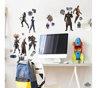 ROOMMATES RMK5279SCS Wakanda Forever - Pegatinas para pared, color naranja