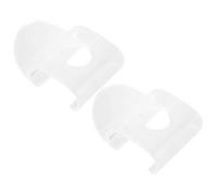 RORPOIR 1 Par de Tiradores Transparentes para Persianas Enrollables, Clips de Cenefa de Plástico sin Cable para Cortinas, Accesorios para Persianas, Tamaño Pequeño, Uso en Hogar y Oficina