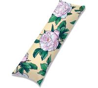 Rosa-25 Funda de Almohada 50 x 150 cm, Cojines Sofa de Terciopelo,