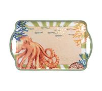 Rose & Tulipani – Bandeja con asas, 49 x 29,5 cm, melamina