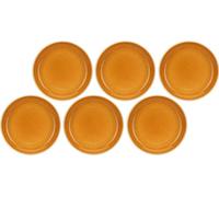 ROSE&TULIPANI: Juego de 6 platos hondos, color naranja