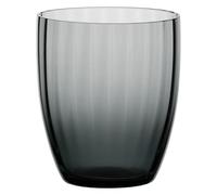 Rose&Tulipani Prismia - Vaso gris de cristal, capacidad 310 ml, colección Prismia