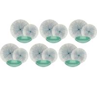 Rose & tulipani thun juego de 18 platos warm on me