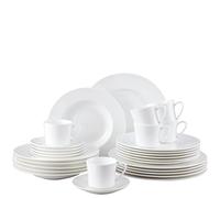 Rosenthal 61040-800001-18743 - Vajilla de porcelana (1 servicio, 5 piezas), color blanco