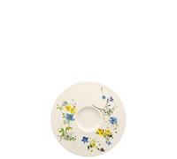 Rosenthal Brillance Fleurs des Alpes - Platillo de té y capuchino