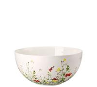 Rosenthal Brillance Fleurs Sauvages Ensaladera, Porcelana De Hueso, Multicolor, 26x26x15 cm