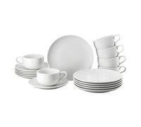 Rosenthal Joyn - Juego de 18 platos, tazas y platillos, aspecto ligero y natural, toque moderno y urbano, apto para lavavajillas y microondas